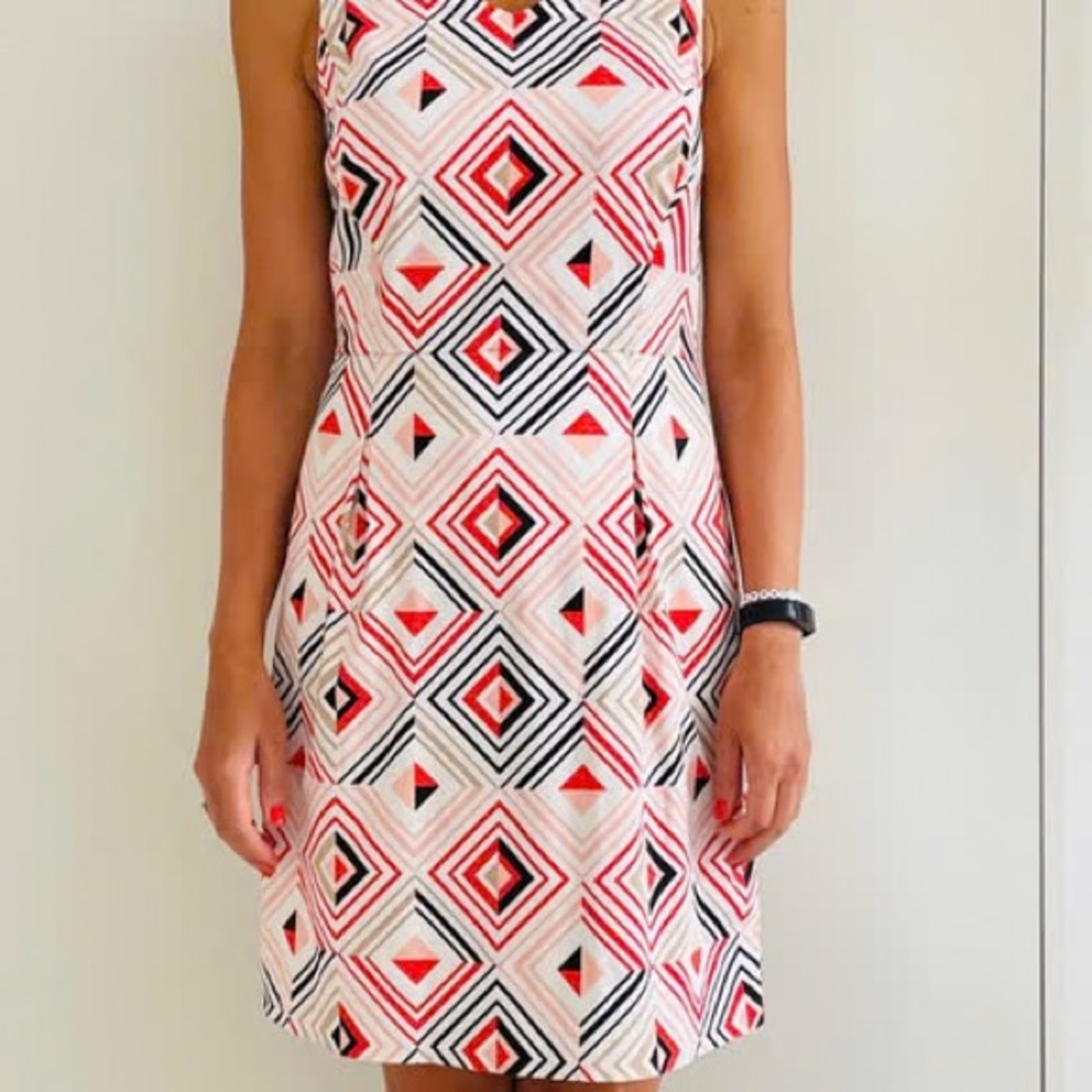 Tommy Hilfiger dress geometric pattern